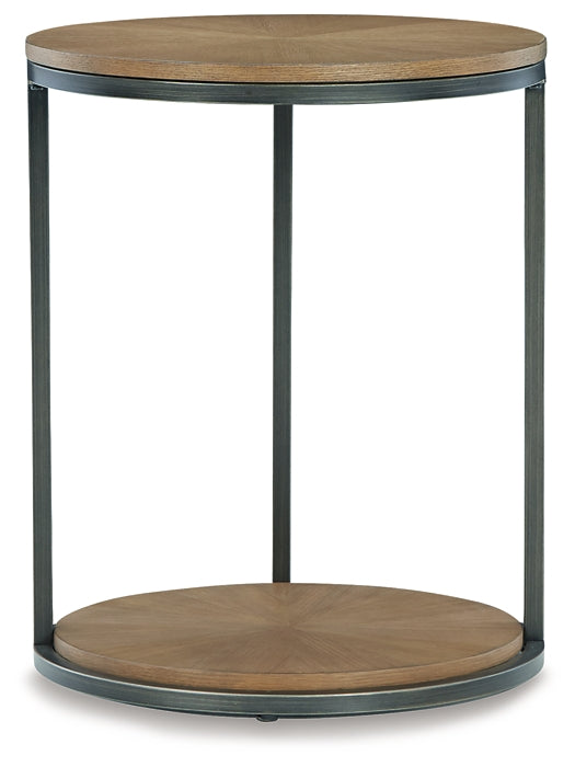 Fridley Round End Table