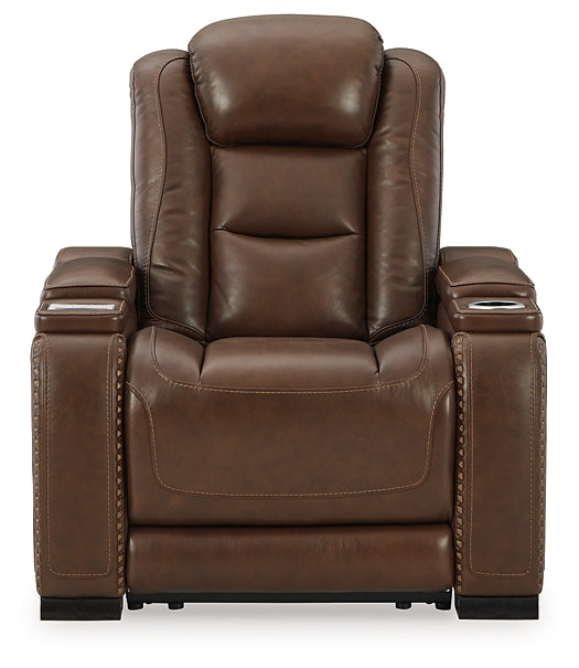 The Man-Den PWR Recliner/ADJ Headrest