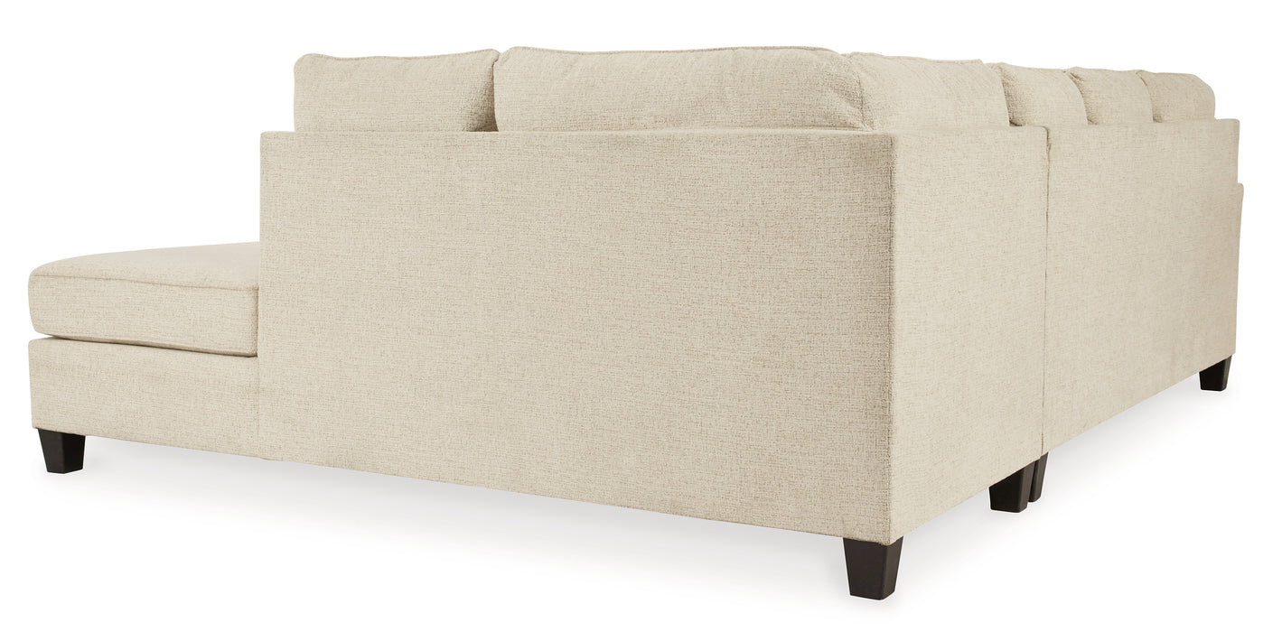 Abinger 2-Piece Sectional with Ottoman