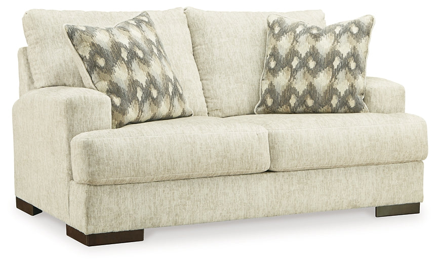 Caretti Sofa and Loveseat