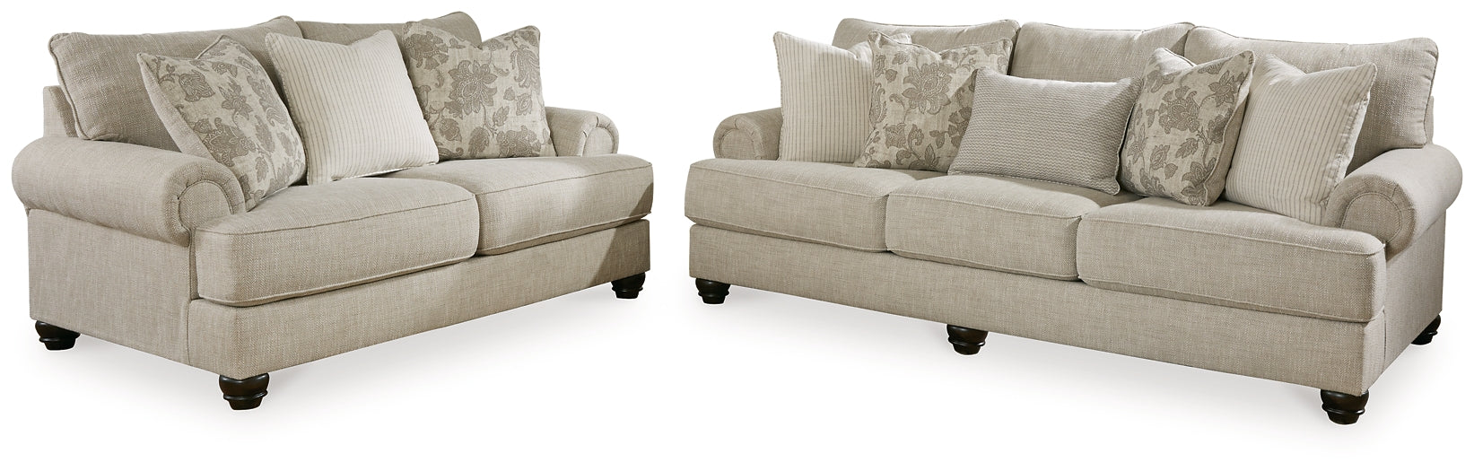 Asanti Sofa and Loveseat