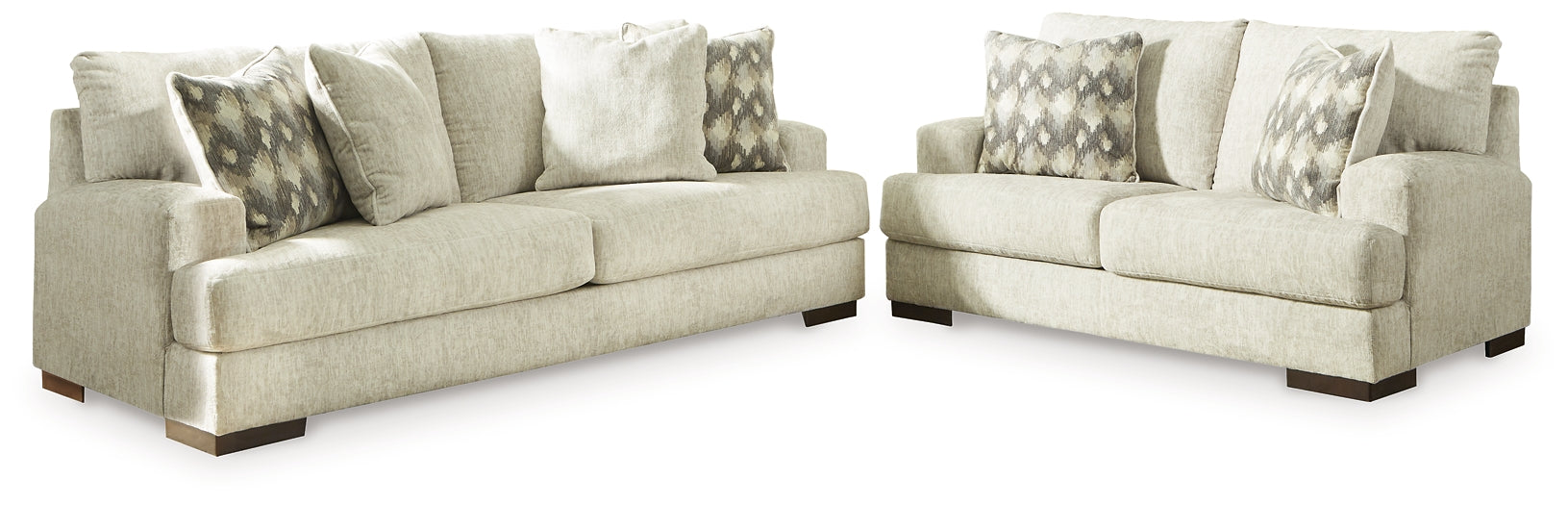 Caretti Sofa and Loveseat