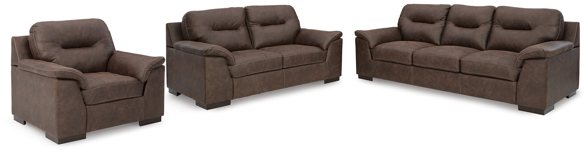 Maderla Sofa, Loveseat and Chair