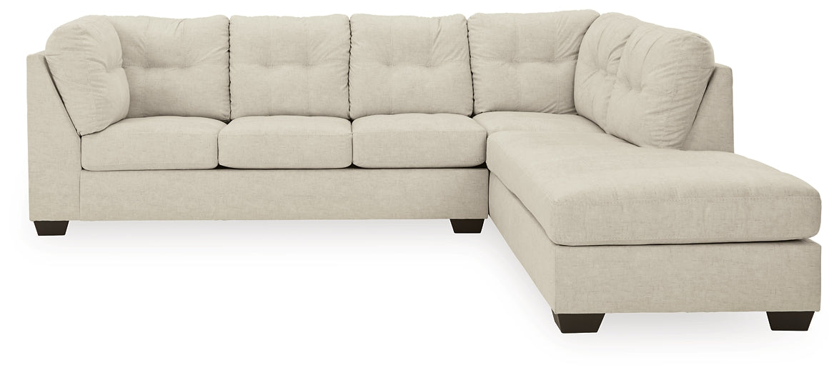 Falkirk 2-Piece Sectional with Ottoman