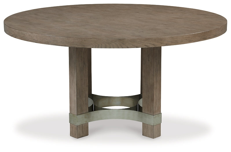 Chrestner Round Dining Room Table