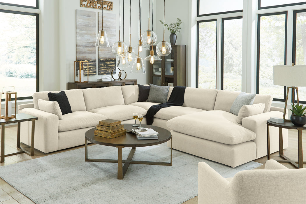 Elyza 5-Piece Sectional with Chaise