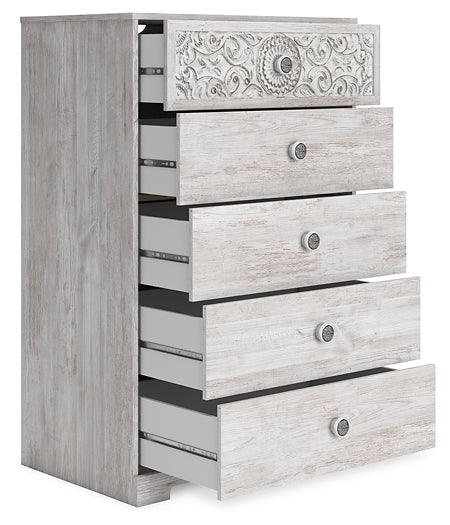 Paxberry Five Drawer Chest