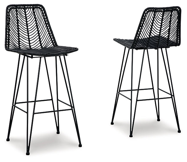 Angentree Upholstered Barstool (2/CN)