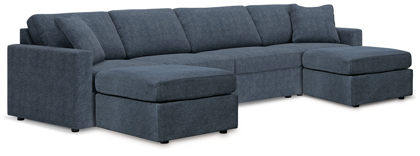 Modmax 4-Piece Sectional with Ottoman