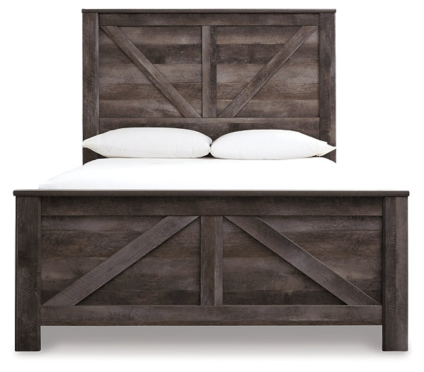 Wynnlow  Crossbuck Panel Bed