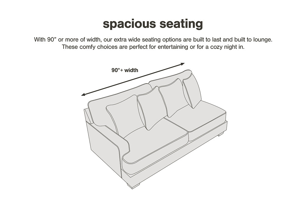 Game Plan PWR REC Sofa with ADJ Headrest