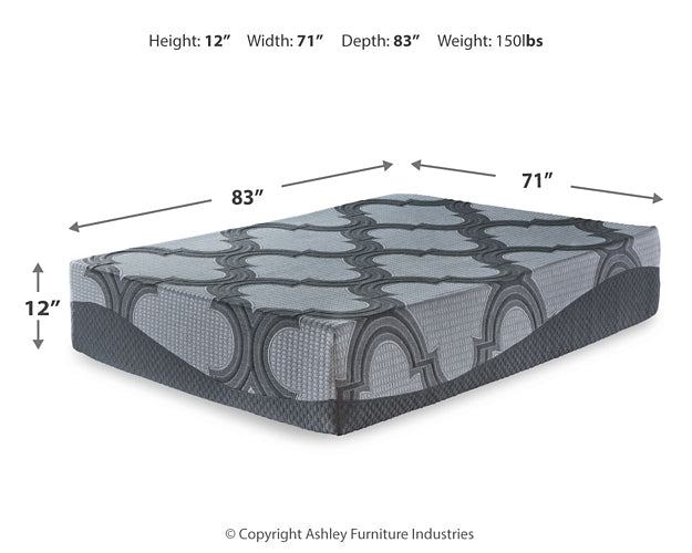 12 Inch Ashley Hybrid California King Mattress